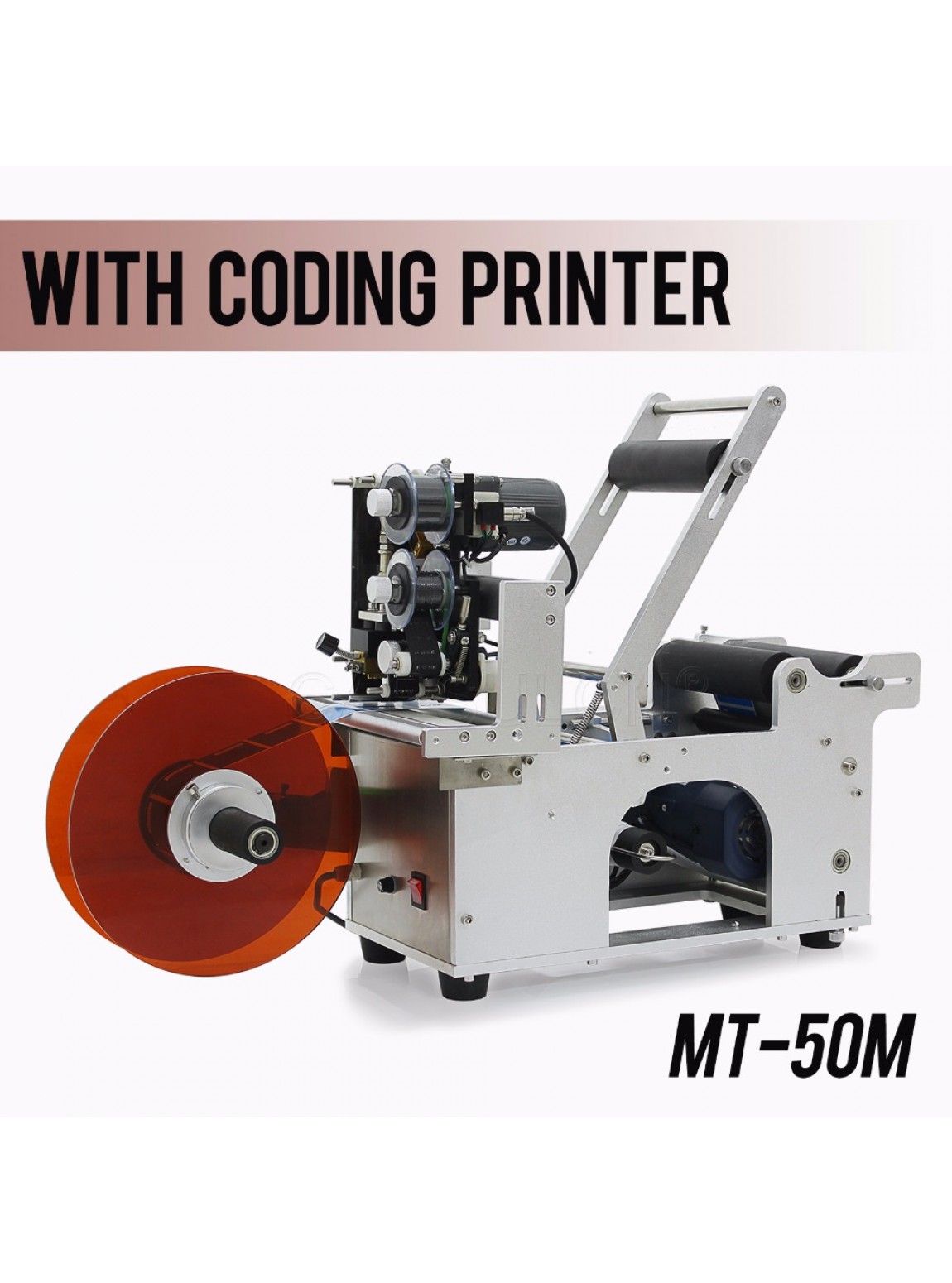 เครื่องฉลากขวดกลม  MT-50M